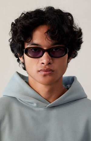 Green Eli Round Sunglasses image number 1