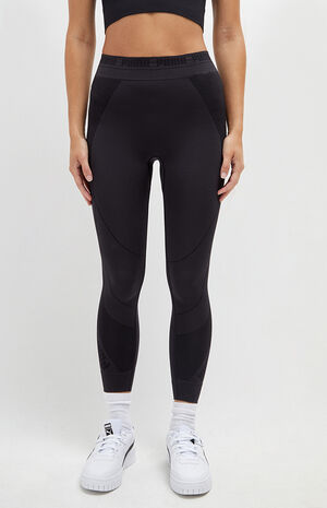 Black EvoKnit High Waisted Leggings image number 1