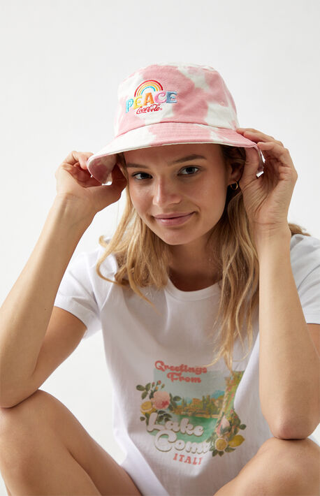 Coca-Cola Peace Bucket Hat