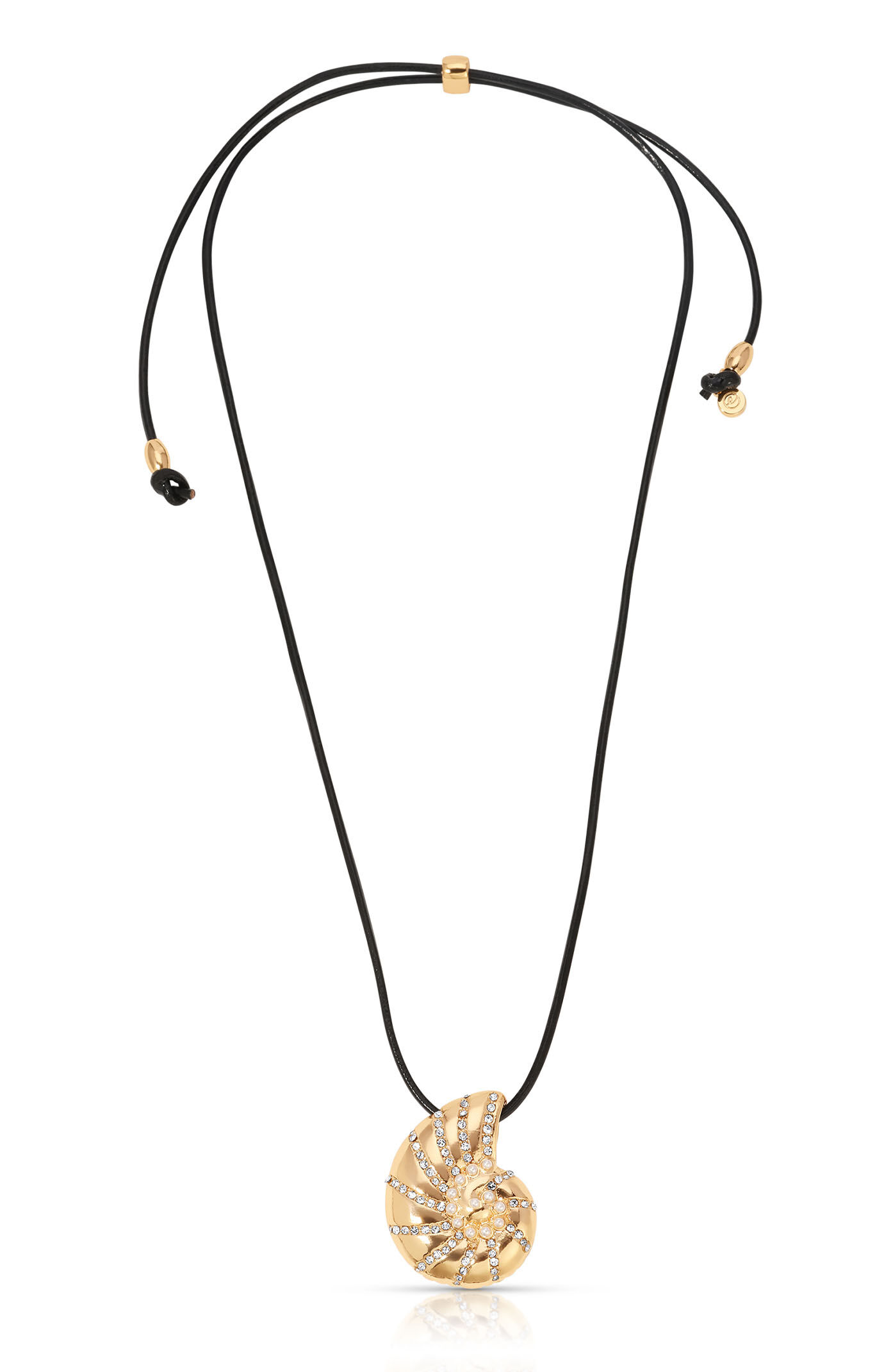 アクセサリー Nautilus gold and cord necklace 0656603130239NEW_02_001.jpg?sw=600