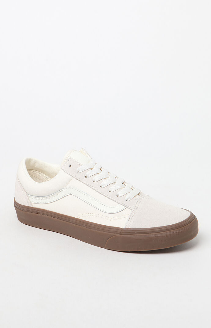 white gum bottom vans
