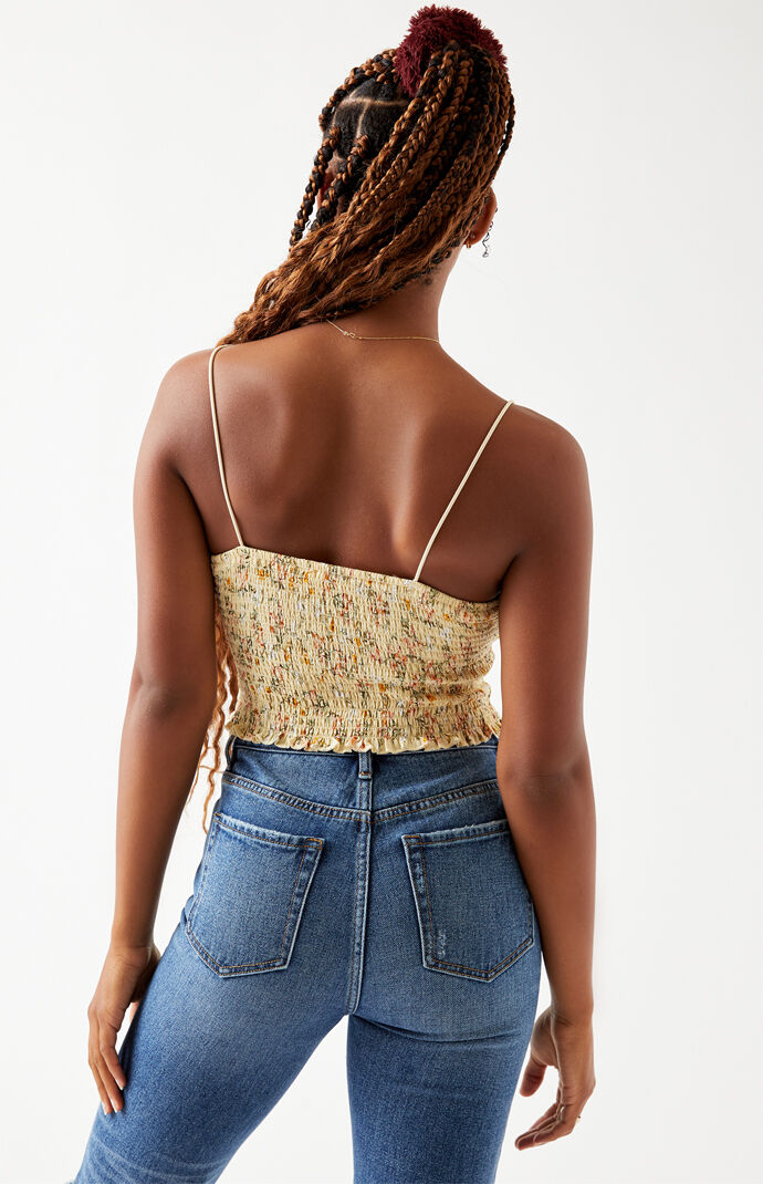 Smocked Bodice Cami Top