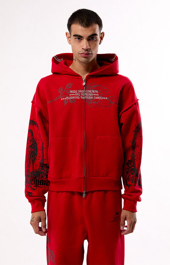 Civil Bloom & Conquer Zip Up Hoodie