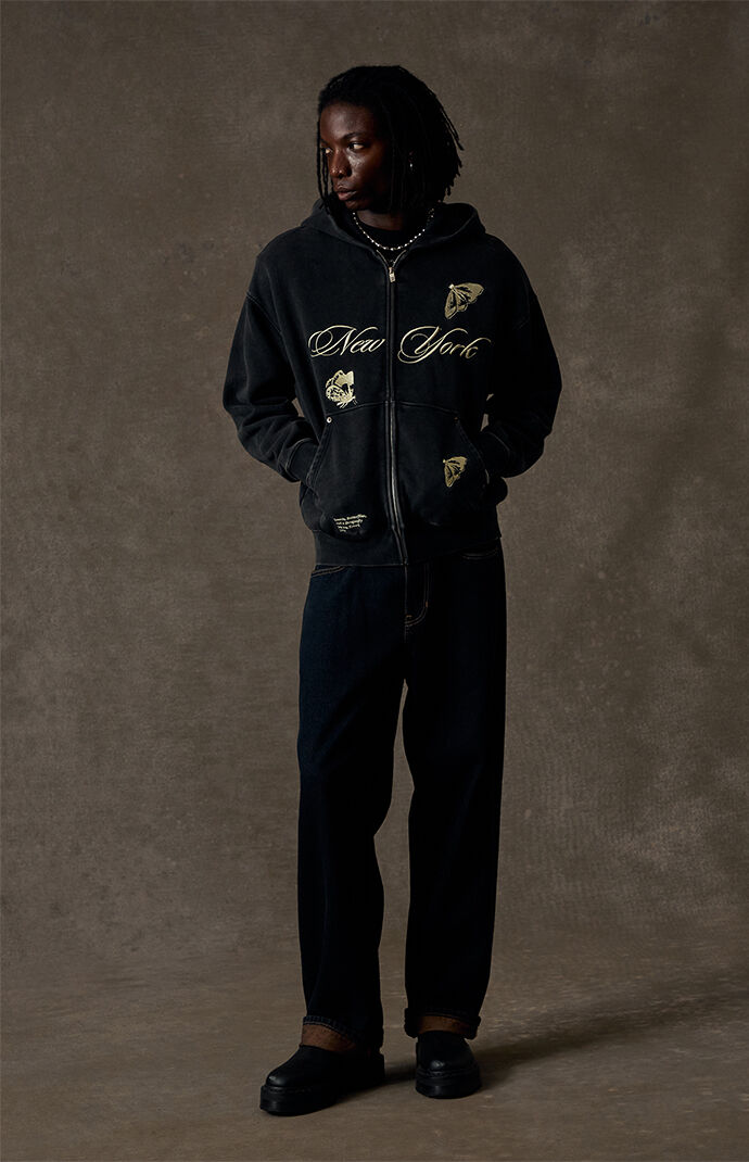 The Met x Pacsun Butterfly Zip Up Hoodie