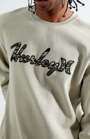 Forest Camo Crew Neck Sweatshirt image number 2