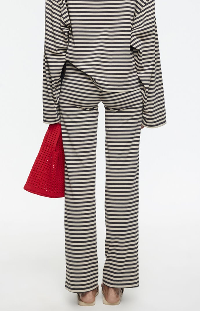 LIONESS Bloom Striped Tie Pant
