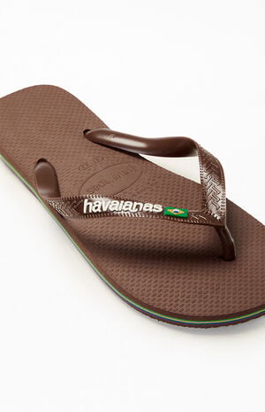Women's Brazil Logo Flip Flop Sandals image number 6