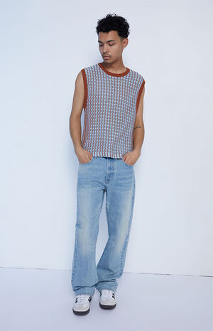 Ocean Crochet Sweater Vest image number 5