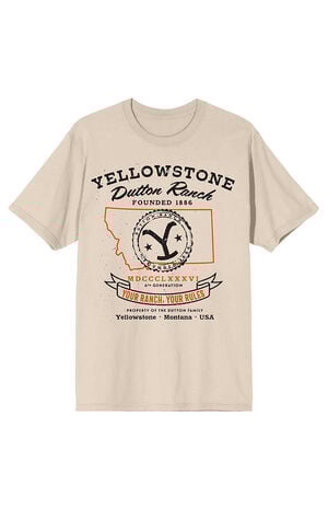 Yellowstone Dutton Ranch T-Shirt image number 1