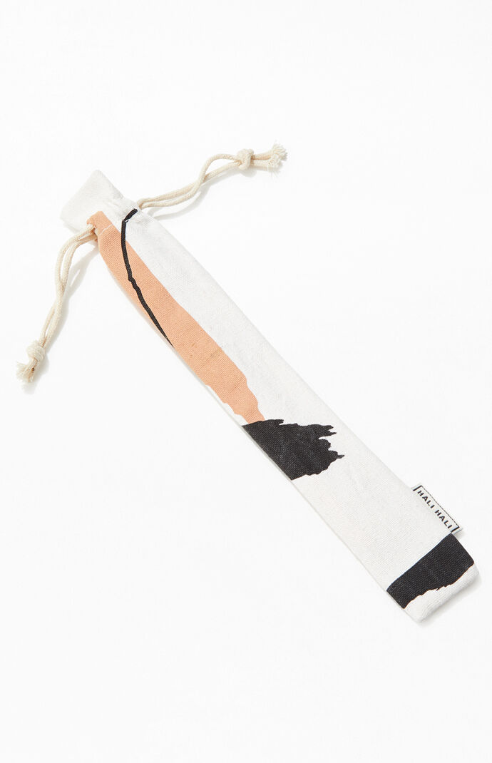 3 Piece Gold On Reusable Straw Set