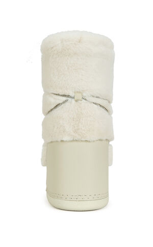 Women's Karmela Cream Flatform Snow Booties image number 3
