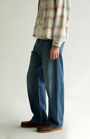 Dylan Baggy Jeans Dark Blue Tinted image number 3