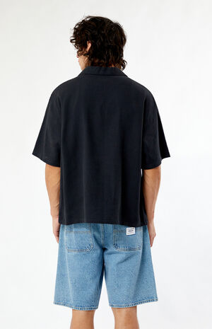 Provincial Oversized Embroidered Camp Shirt image number 3