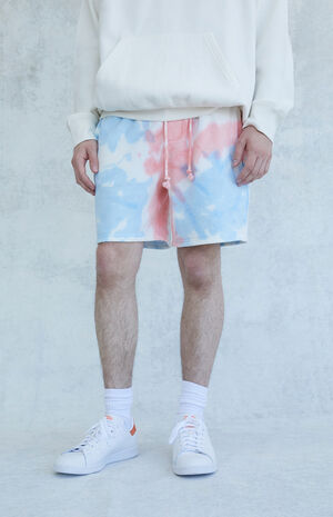 Tie-Dyed Sweat Shorts Tie-Dyed Sweat Shorts image number null