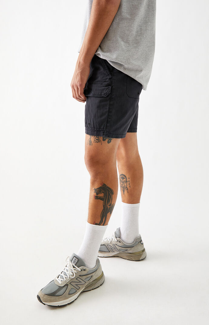 Isaac Cotton Blocked Shorts