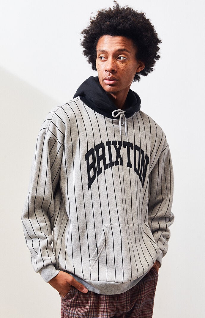 brixton hoodie black