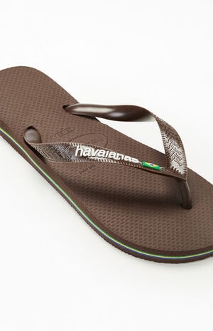 Women's Brazil Logo Flip Flop Sandals image number 6