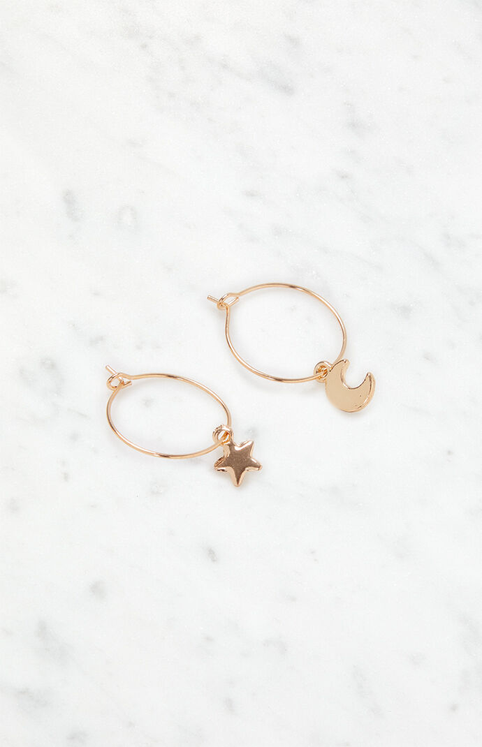 Star & Moon Earrings