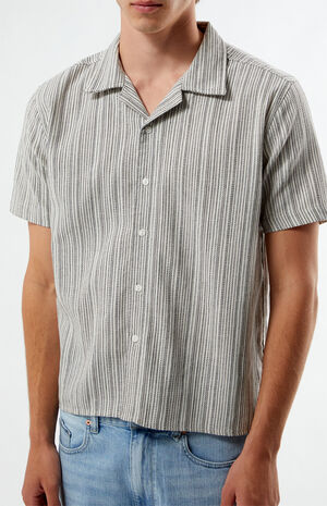Striped Linen Camp Shirt image number 2