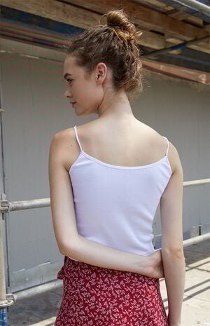 White Skylar Tank Top image number 3