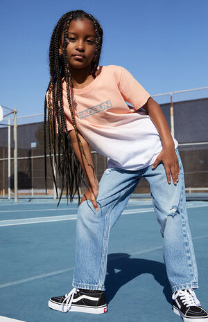 Medium Blue Relaxed Fit Jeans image number 2