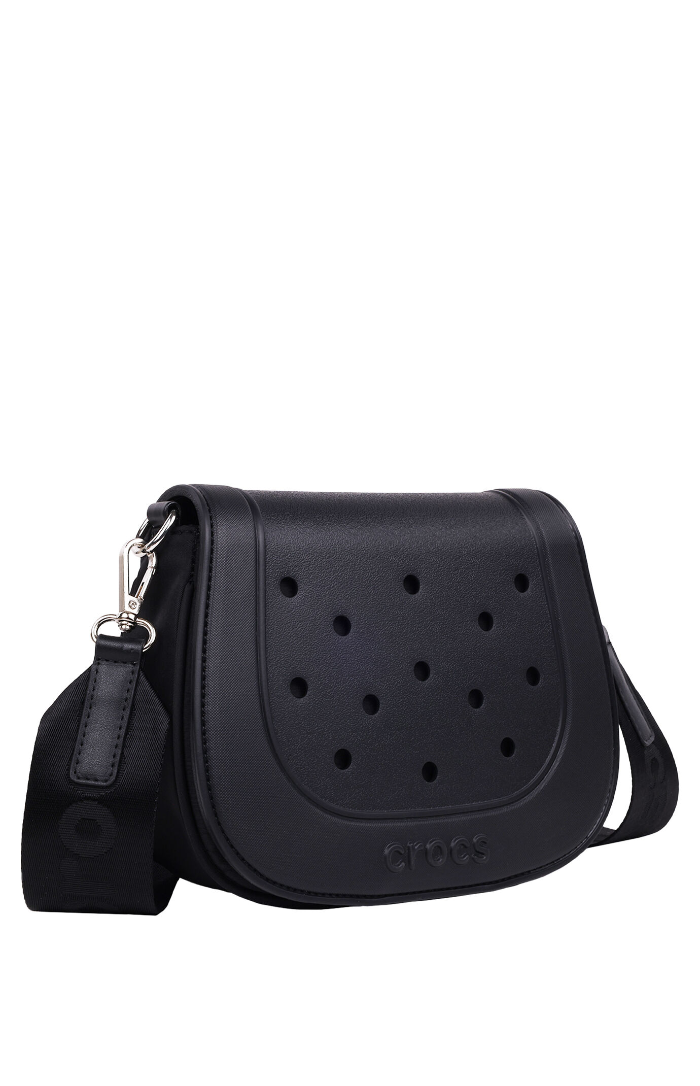 Crocs Black Crossbody Bag
