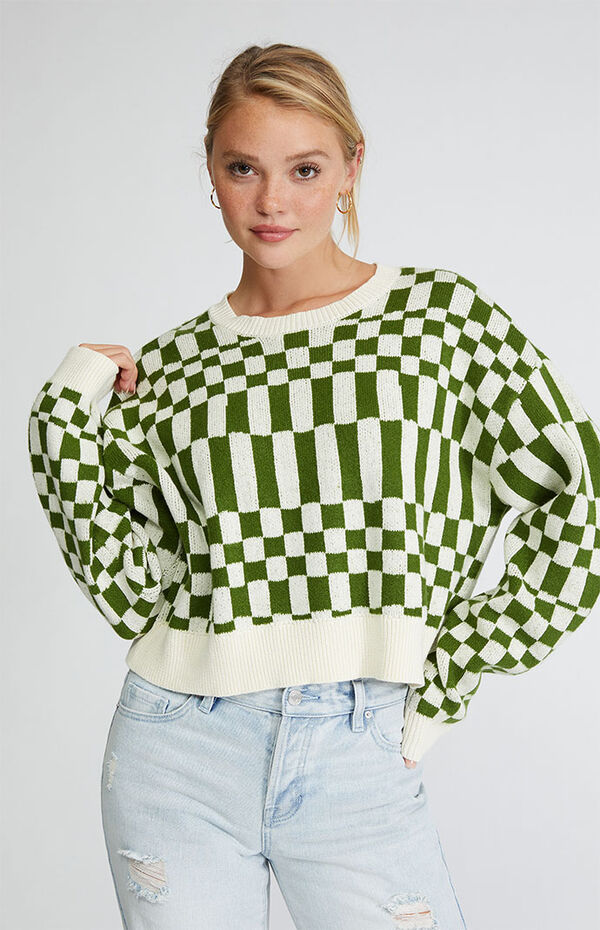 LA Hearts Cherry Blossom Sweater PacSun