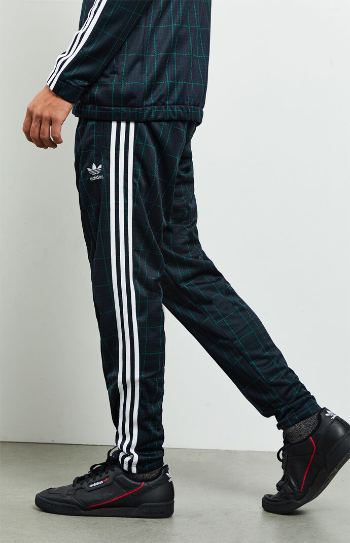 adidas tartan joggers