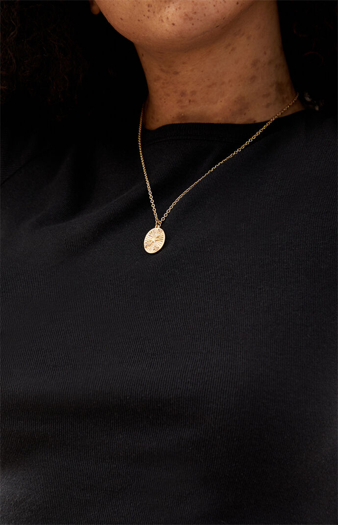 Starburst Medallion Necklace