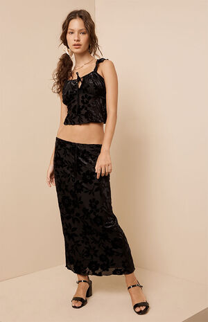 Paris Nights Midi Skirt image number 3