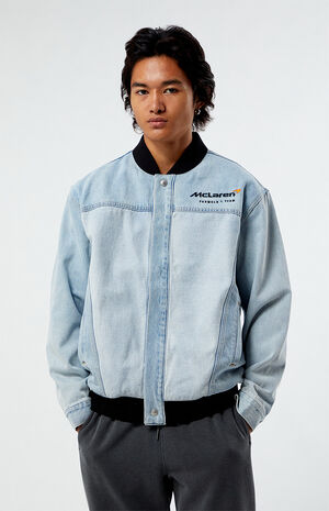 x McLaren Formula 1 Track Denim Trucker Jacket image number 1