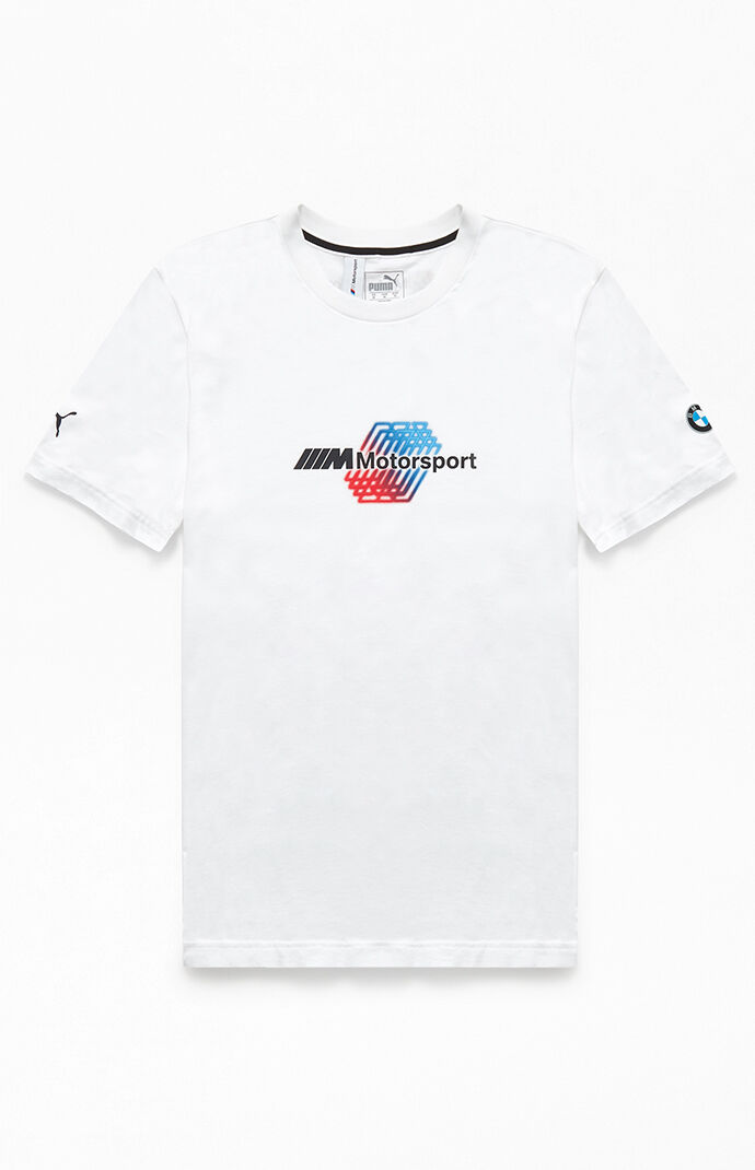 puma bmw white t shirt