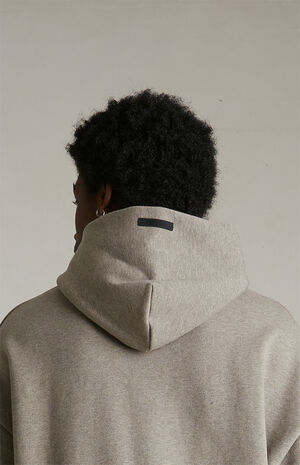 Heather Grey Fleece Hoodie image number 5