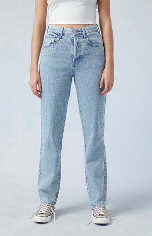 Eco Light Indigo Dad Jeans image number 2