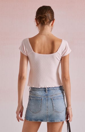 Maggie Pointelle T-Shirt image number 4