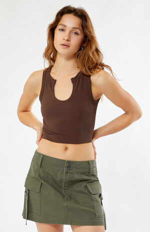 Maven Seamless Notched Tank Top image number 1