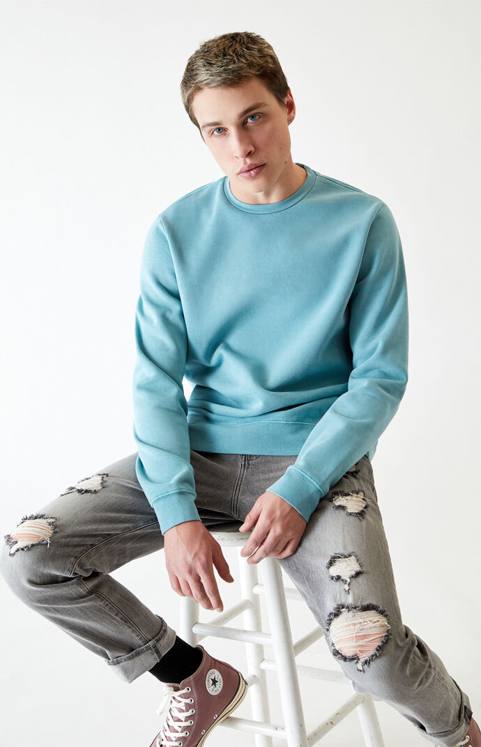 Vintage Wash Crew Neck Sweatshirt