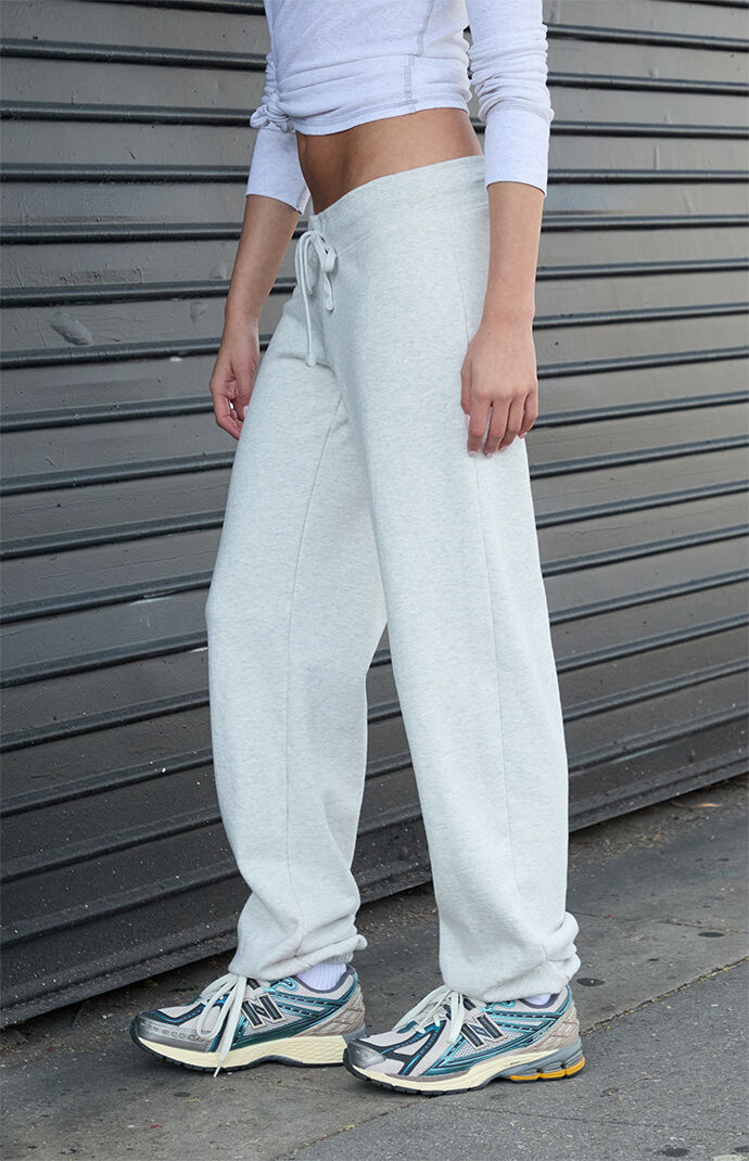 John Galt Silver Hilary Yoga Sweatpants