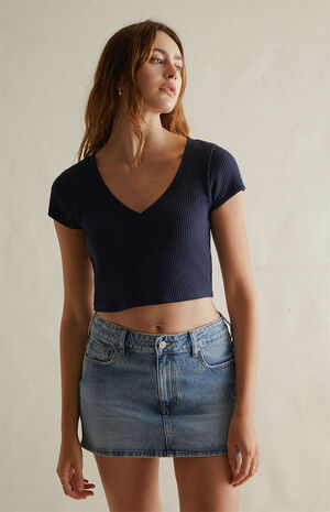 Waffle Knit T-Shirt image number 3