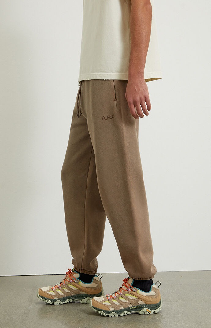 A.R.C. Brown Fleece Jogger Sweatpants PacSun