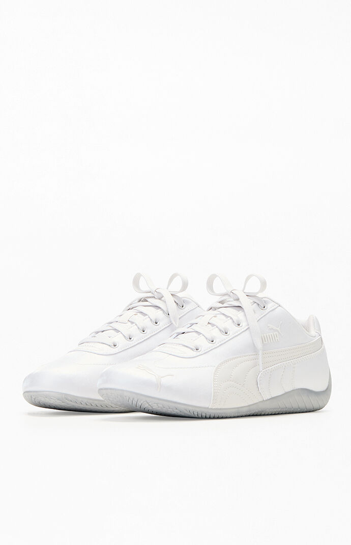 adidas Women's White Speedcat Anodized Sneakers | Pacsun