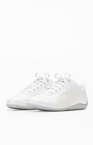 Women's White Speedcat Anodized Sneakers image number 2