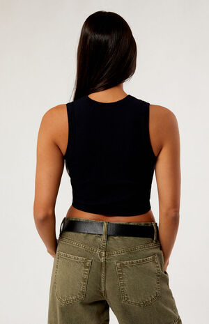 High Neck Seamless Tank Top image number 4