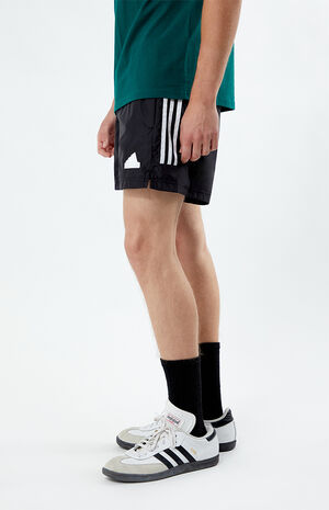 Black Tiro Lightweight Woven Shorts image number 3