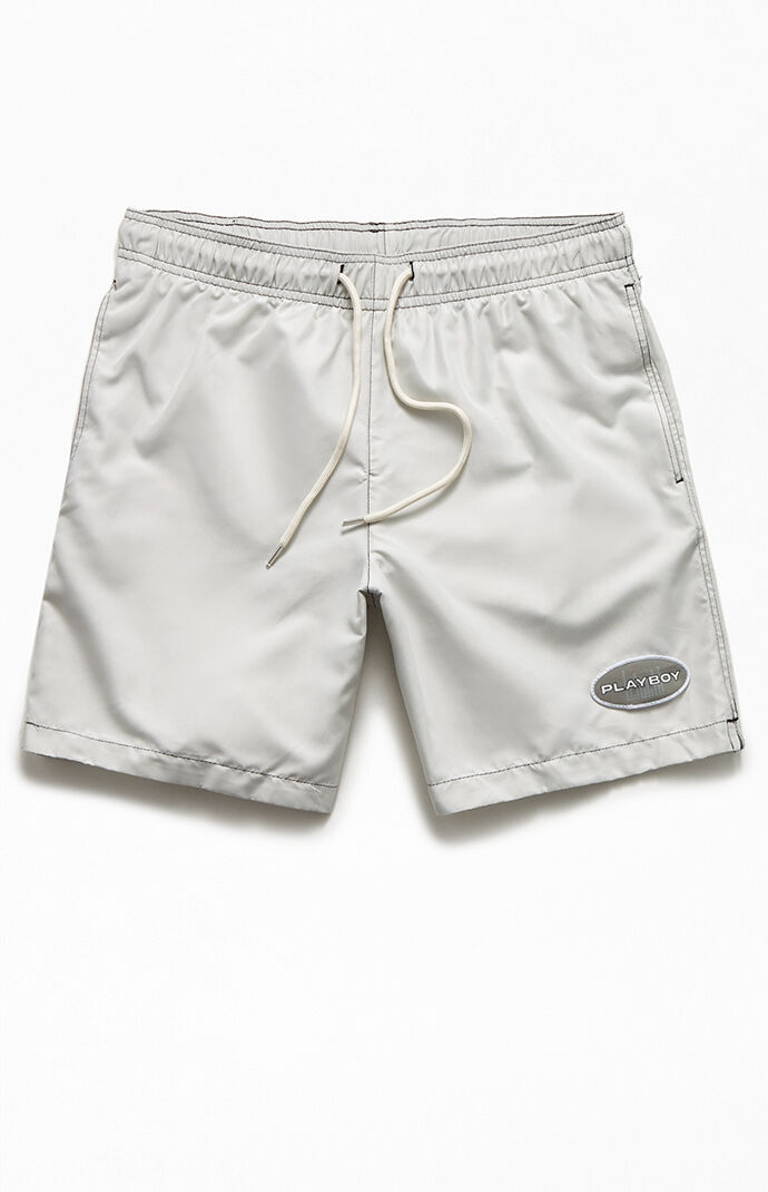 Pacsun playboy swim trunks clearance