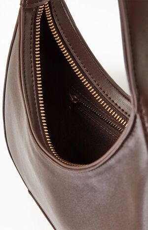 John Galt Brown Faux Leather Purse | PacSun