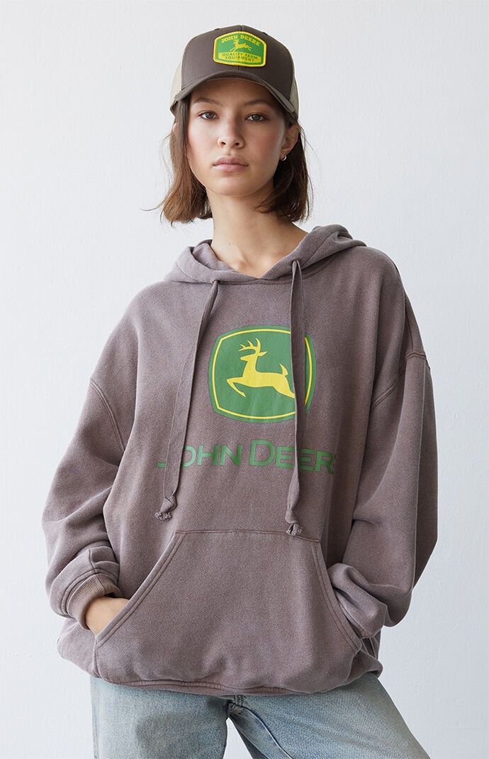 JOHN DEERE Oversized Hoodie PacSun