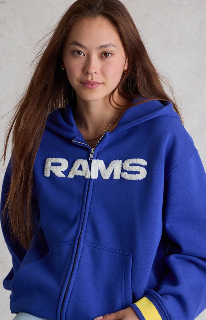 WILD COLLECTIVE x NFL LA Rams Zip Up Hoodie