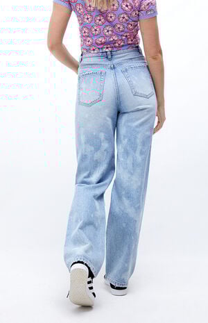 PacSun Women's Light Blue '90s Boyfriend Jeans PacSun Women's Light Blue '90s Boyfriend Jeans