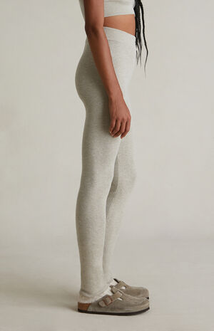 Women's Timber High Power Ribbed Knit Leggings image number 4